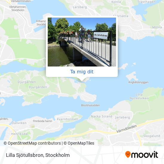 Lilla Sjötullsbron karta