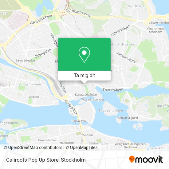 Caliroots Pop Up Store karta