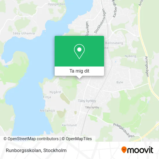 Runborgsskolan karta