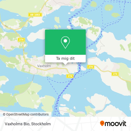 Vaxholms Bio karta