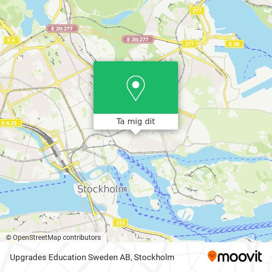 Upgrades Education Sweden AB karta