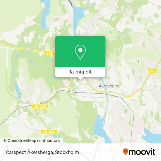 Carspect Åkersberga karta
