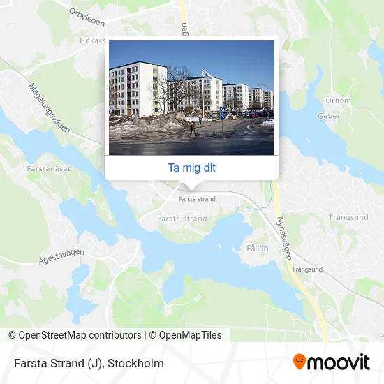 Farsta Strand (J) karta