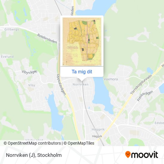 Norrviken (J) karta