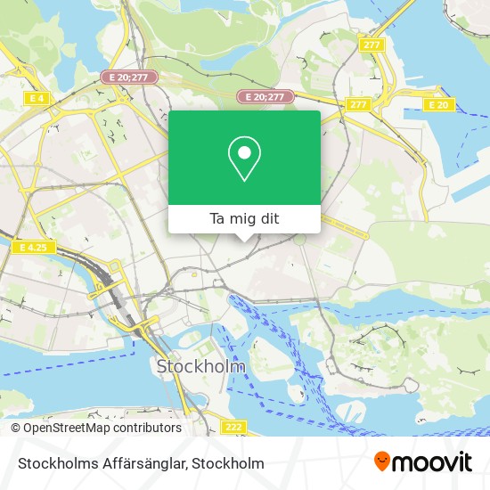Stockholms Affärsänglar karta