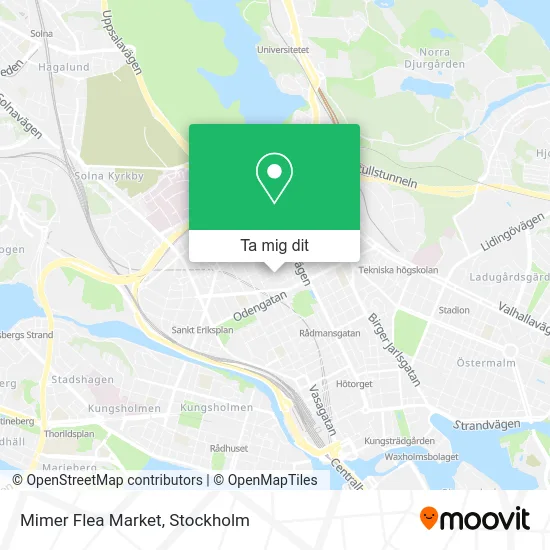 Mimer Flea Market karta