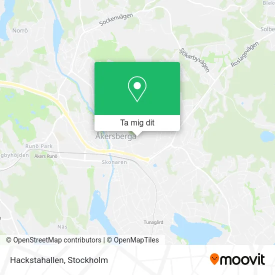 Hackstahallen karta