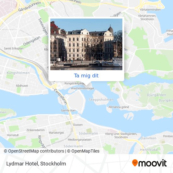 Lydmar Hotel karta