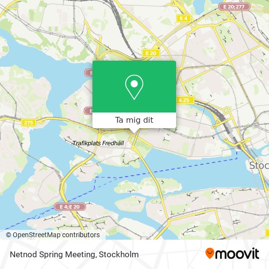 Netnod Spring Meeting karta