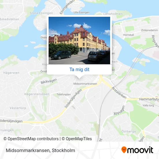 Midsommarkransen karta