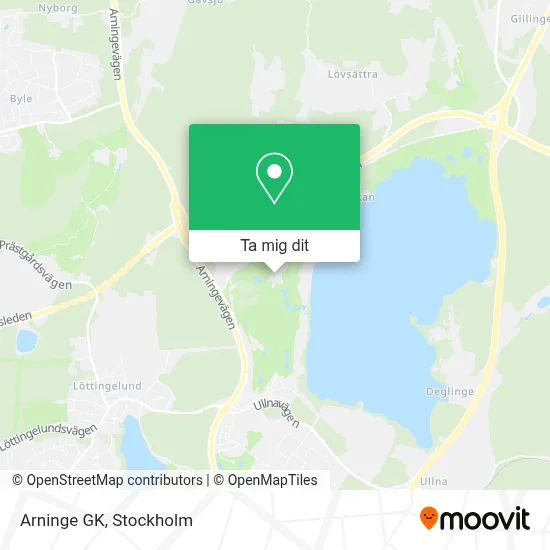 Arninge GK karta