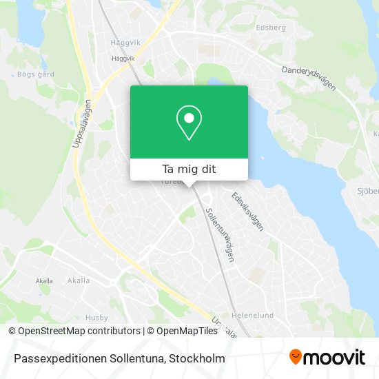 Passexpeditionen Sollentuna karta