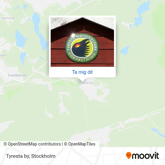 Tyresta by karta