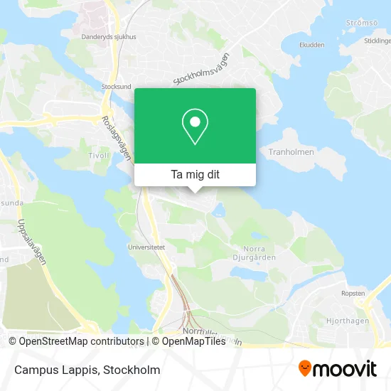 Campus Lappis karta