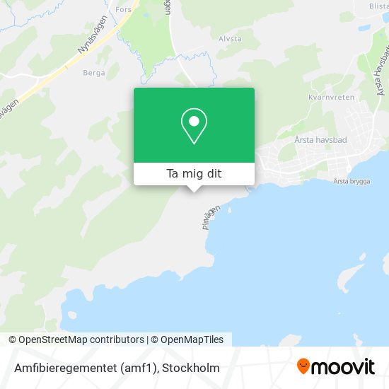 Amfibieregementet (amf1) karta