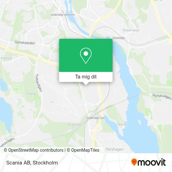 Scania AB karta