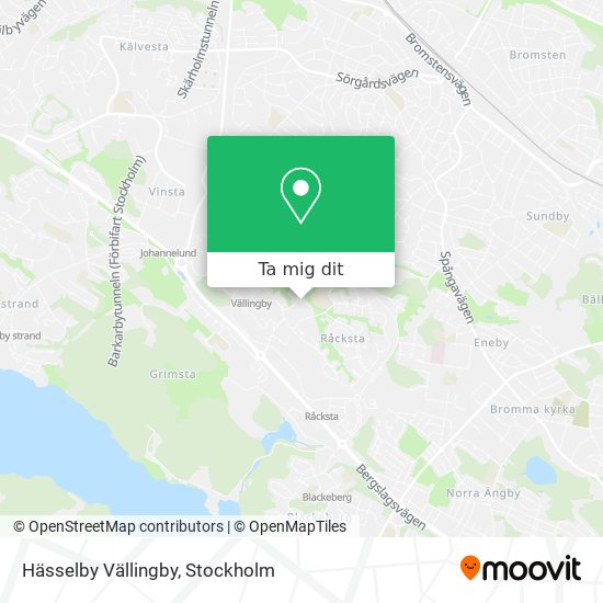 Hässelby Vällingby karta