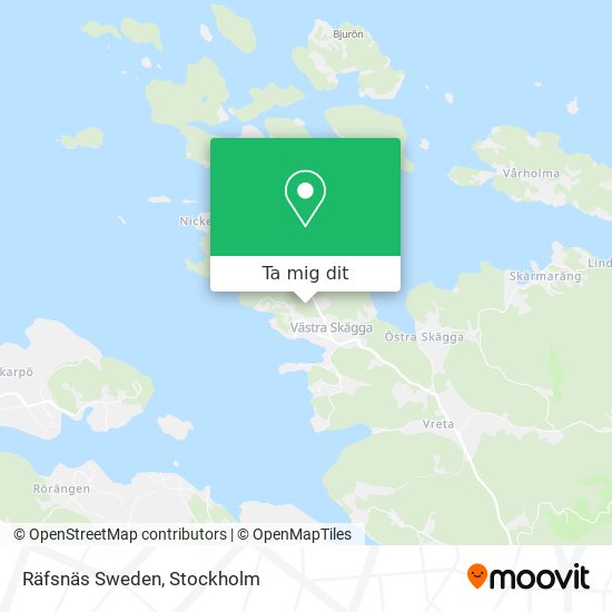 Räfsnäs Sweden karta