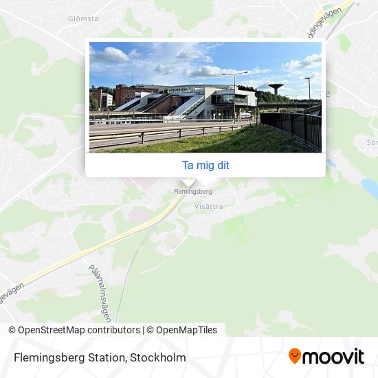 Flemingsberg Station karta