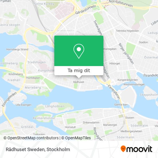 Rådhuset Sweden karta