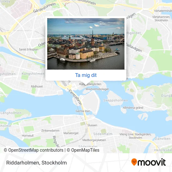 Riddarholmen karta