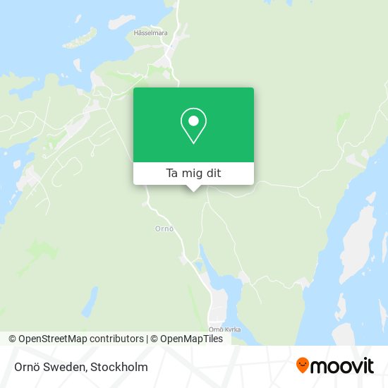 Ornö Sweden karta