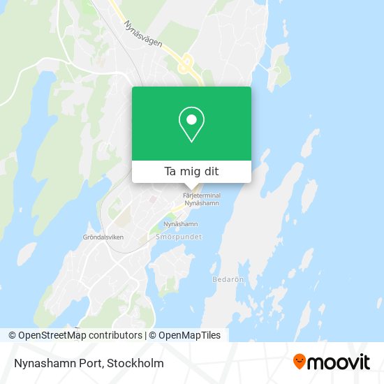 Nynashamn Port karta