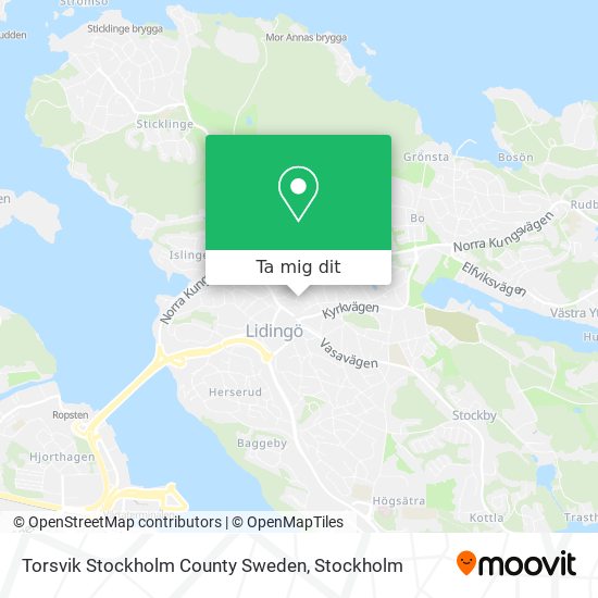 Torsvik Stockholm County Sweden karta