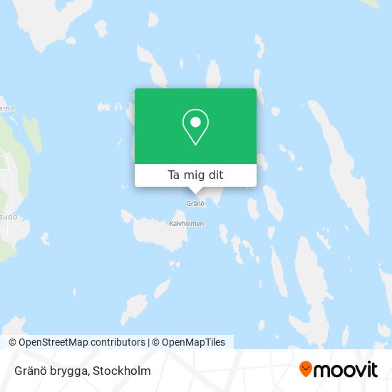 Gränö brygga karta