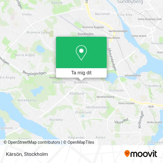 Kärsön karta