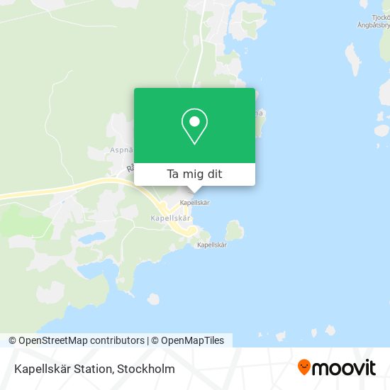 Kapellskär Station karta