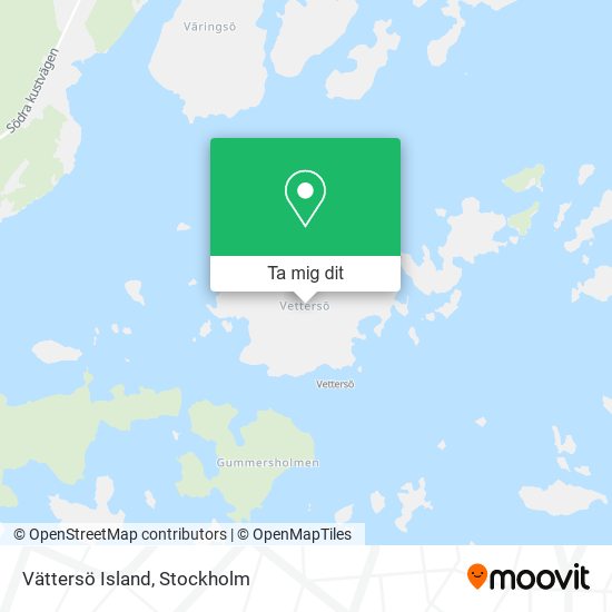 Vättersö Island karta