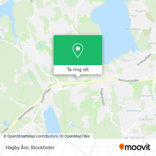 Hagby Åvc karta