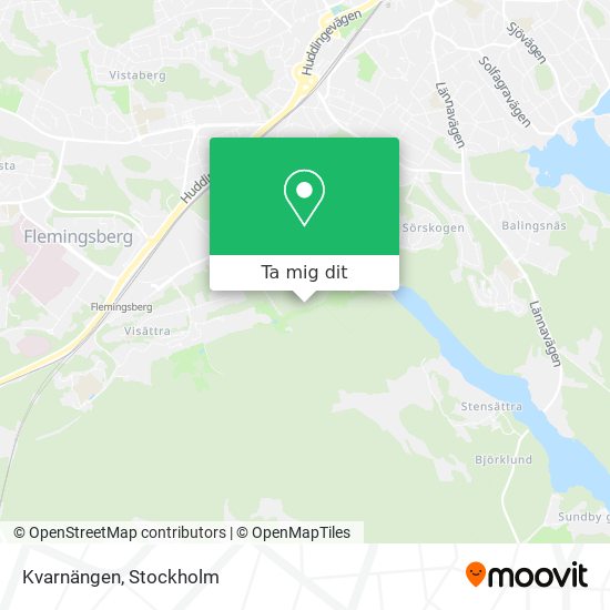 Kvarnängen karta