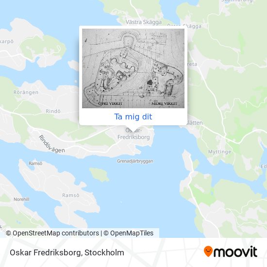 Oskar Fredriksborg karta
