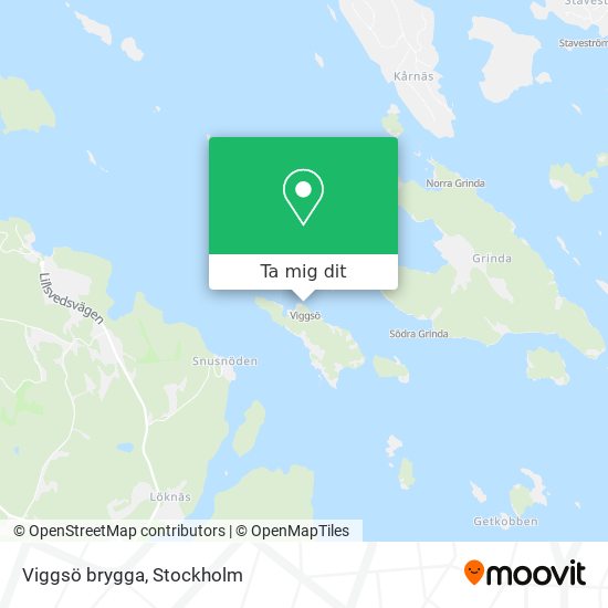 Viggsö brygga karta