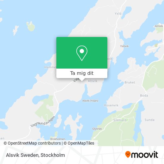 Alsvik Sweden karta