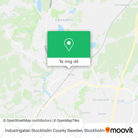 Industrigatan Stockholm County Sweden karta