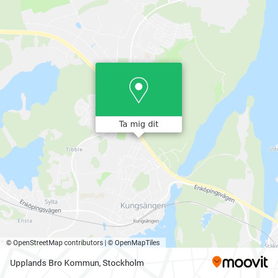 Upplands Bro Kommun karta