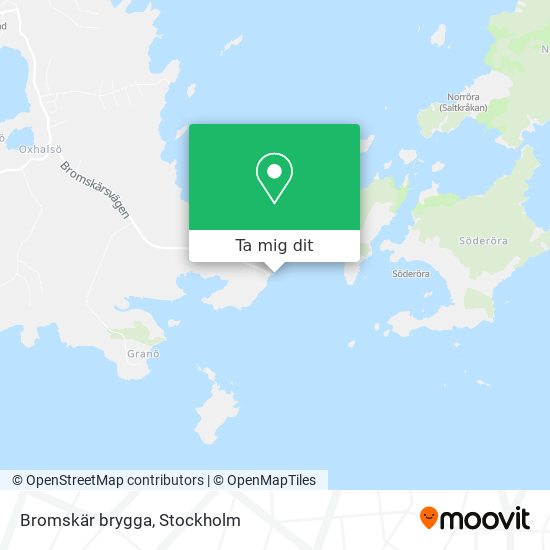 Bromskär brygga karta