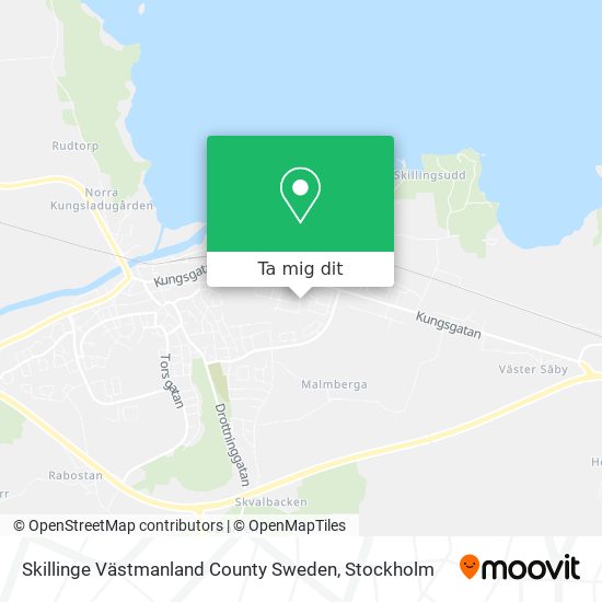 Skillinge Västmanland County Sweden karta