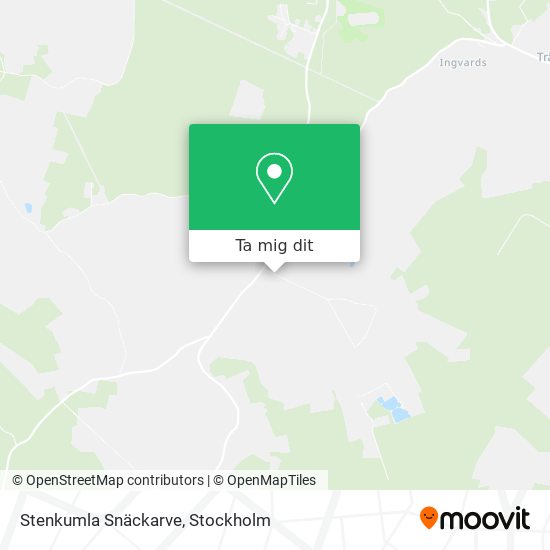Stenkumla Snäckarve karta