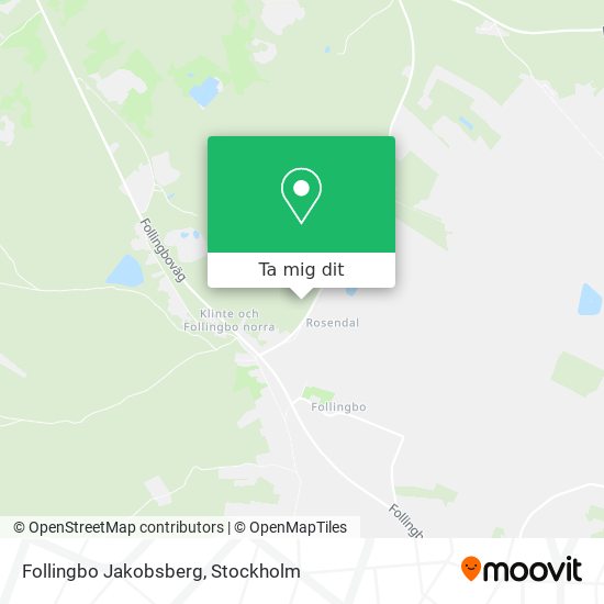 Follingbo Jakobsberg karta