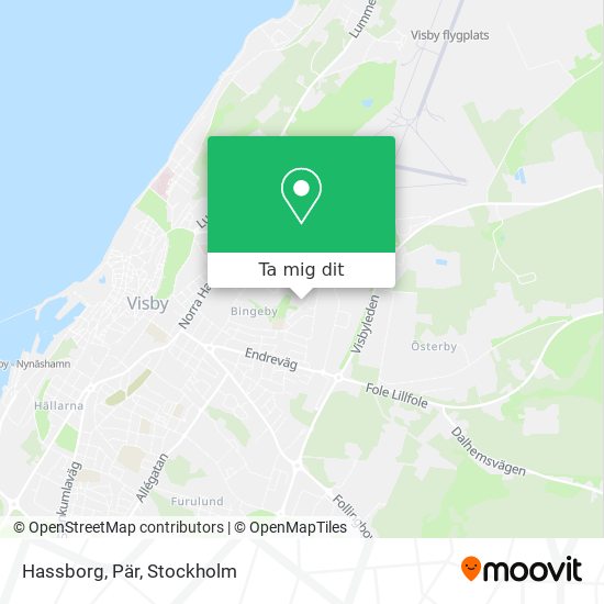 Hassborg, Pär karta