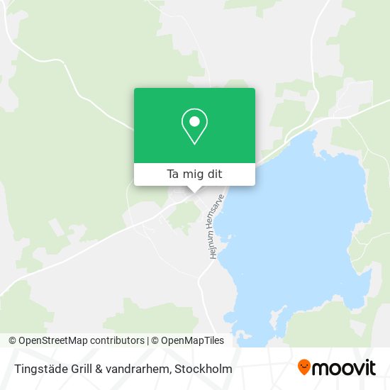 Tingstäde Grill & vandrarhem karta