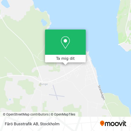 Fårö Busstrafik AB karta