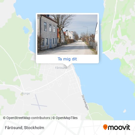Fårösund karta