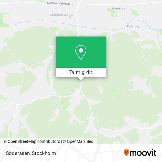 Söderåsen karta