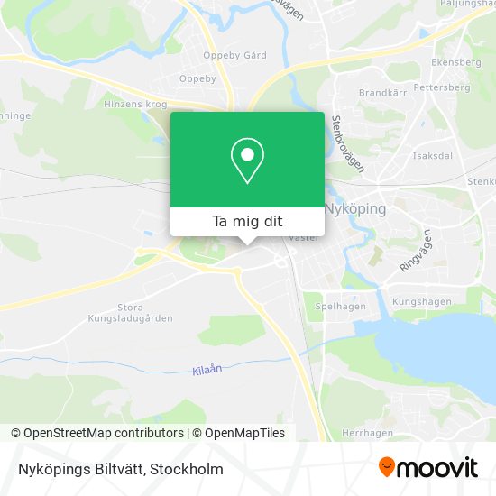 Nyköpings Biltvätt karta