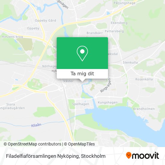 Filadelfiaförsamlingen Nyköping karta